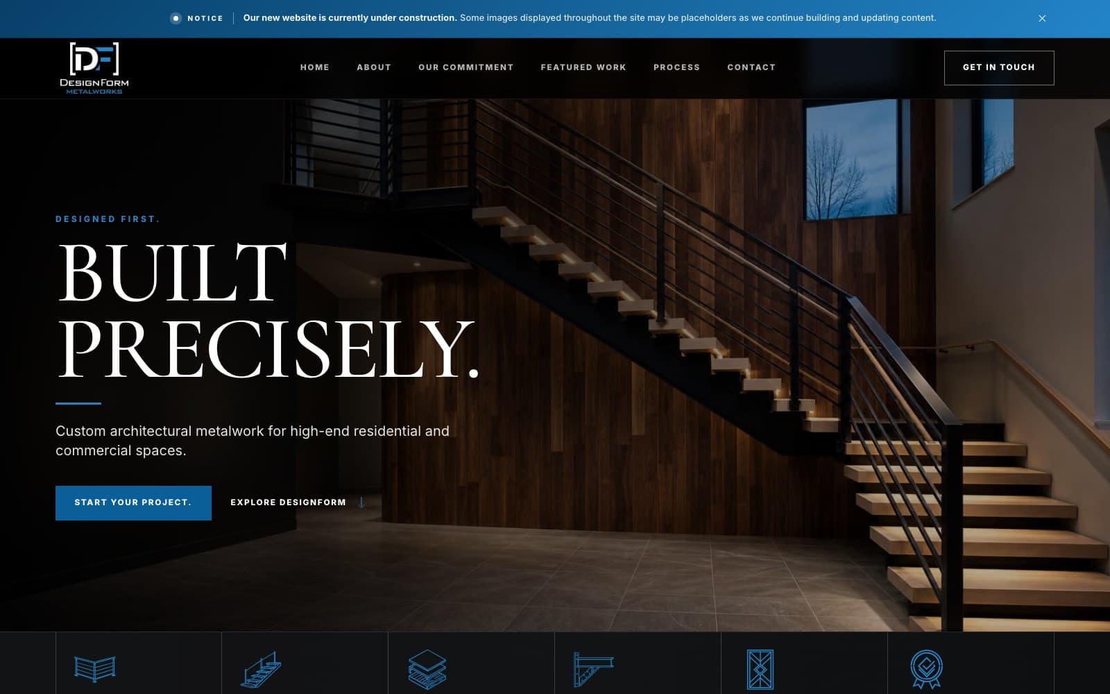DesignForm Metalworks screenshot